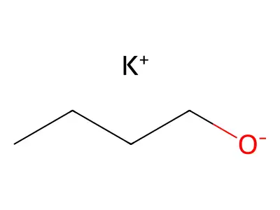1-Butanol, potassium salt (1:1) structure