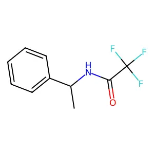 2,2,2-trifluoro-N-(1-phenylethyl)acetamide structure