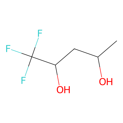 1,1,1-Trifluoropentane-2,4-diol structure