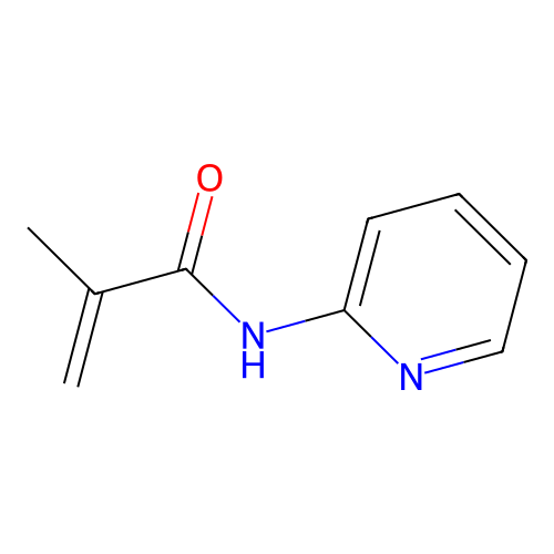 2-Methyl-N-2-pyridinyl-2-propenamide structure