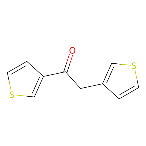 1,2-Di(thiophen-3-yl)ethanone structure