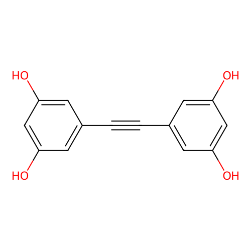 1,3-Benzenediol, 5,5'-(1,2-ethynediyl)bis- structure
