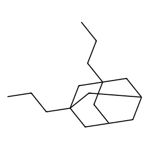 1,3-di-n-Propyladamantane structure