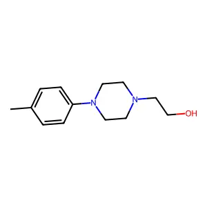 2-[4-(4-Methylphenyl)piperazin-1-yl]ethanol structure