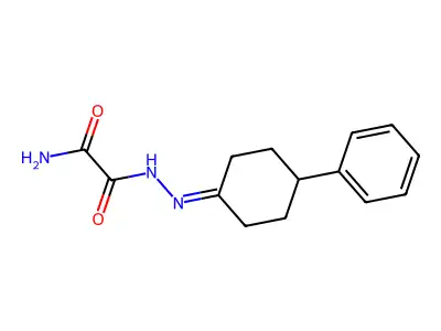 N'-[(4-phenylcyclohexylidene)amino]oxamide structure