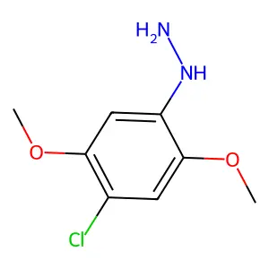 (4-Chloro-2,5-dimethoxyphenyl)hydrazine structure