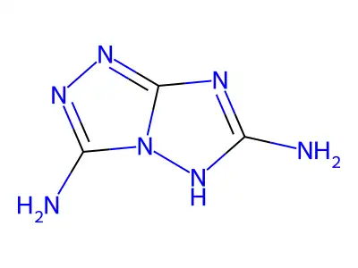 1H-[1,2,4]Triazolo[4,3-b][1,2,4]triazole-3,6-diamine structure