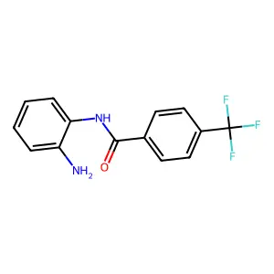 N-(2-氨基苯基)-4-(三氟甲基)苯甲酰胺 structure