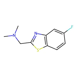 1-(5-Fluorobenzo[d]thiazol-2-yl)-N,N-dimethylmethanamine structure