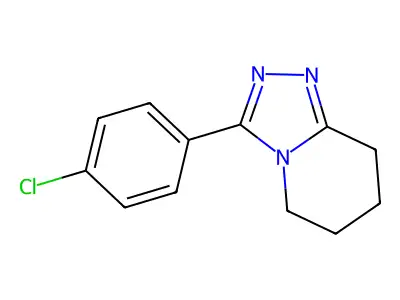 3-(4-Chlorophenyl)-5,6,7,8-tetrahydro[1,2,4]triazolo[4,3-a]pyridine structure