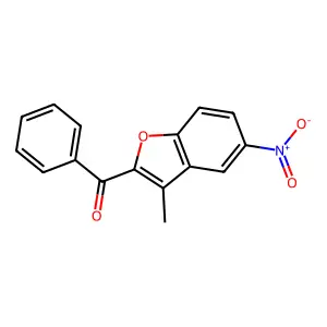 (3-Methyl-5-nitro-2-benzofuranyl)phenylmethanone structure