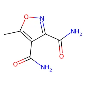 5-Methylisoxazole-3,4-dicarboxamide structure