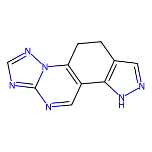 6,9-dihydro-5H-pyrazolo[3,4-f][1,2,4]triazolo[1,5-a]quinazoline structure
