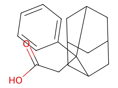 2-(2-phenyl-2-adamantyl)acetic Acid structure