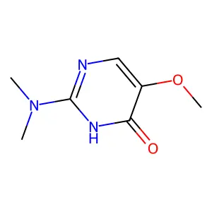 2-(Dimethylamino)-5-methoxy-4-pyrimidinol structure