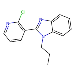 2-(2-Chloropyridin-3-Yl)-1-Propyl-1H-1,3-Benzodiazole structure