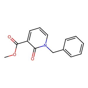 Methyl 1-benzyl-2-oxo-1,2-dihydropyridine-3-carboxylate structure