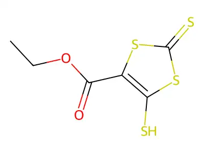 Ethyl 5-sulfanyl-2-thioxo-1,3-dithiole-4-carboxylate structure