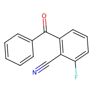 2-Benzoyl-6-fluorobenzonitrile structure