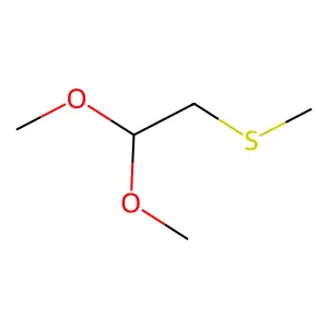 (Methylthio)acetaldehyde dimethyl acetal structure