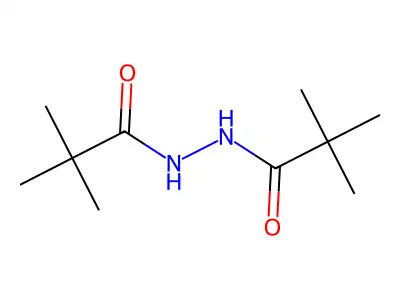 N'-(2,2-dimethylpropanoyl)-2,2-dimethylpropanehydrazide structure