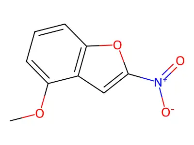 4-Methoxy-2-nitro-1-benzofuran structure