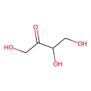 赤藓酮糖 structure