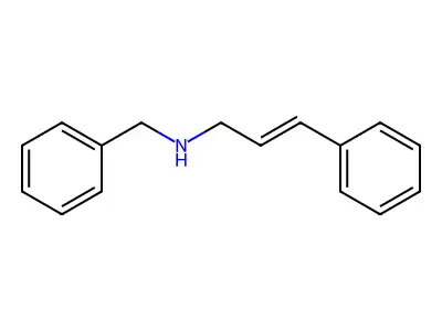 N-benzylphenylallylamine structure