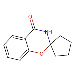 spiro[3H-1,3-benzoxazine-2,1'-cyclopentane]-4-one structure