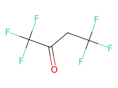 1,1,1,4,4,4-Hexafluoro-2-butanone structure