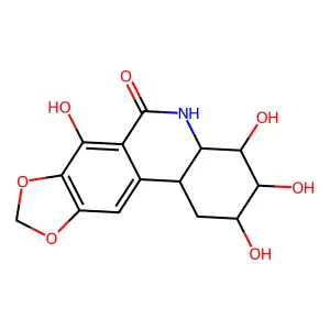 cis-Dihydronarciclasine structure