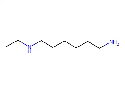 1,6-Hexanediamine, N-ethyl- structure