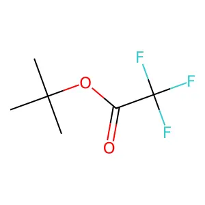 Acetic acid, trifluoro-, 1,1-dimethylethyl ester structure