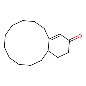 2,5,6,7,8,9,10,11,12,13,14,14a-dodecahydro-1H-benzo[12]annulen-3-one structure