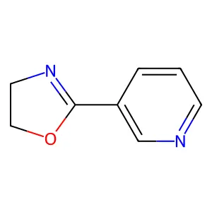 Pyridine, 3-(4,5-dihydro-2-oxazolyl)- structure