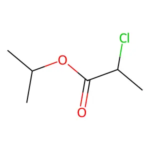 2-氯丙酸1-甲基乙酯 structure