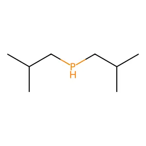 Phosphine, bis(2-methylpropyl)- structure