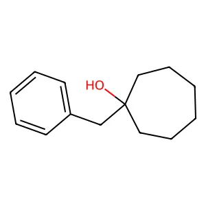 1-Benzylcycloheptan-1-ol structure