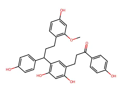 Cochinchinenin structure