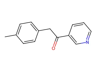 2-(4-Methylphenyl)-1-(3-pyridinyl)-1-ethanone structure