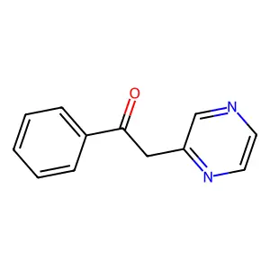 1-Phenyl-2-pyrazin-2-yl ethanone structure