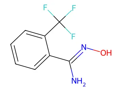 2-(Trifluoromethyl)benzamidoxime structure