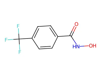 4-(Trifluoromethyl)benzohydroxamic acid structure