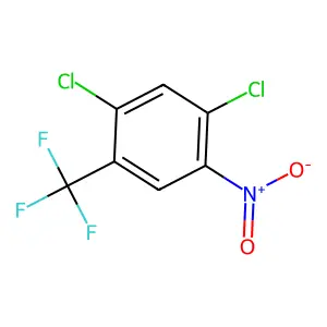 2,4-Dichloro-5-nitrobenzotrifluoride structure