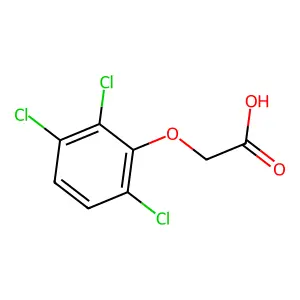 2,3,6-三氯苯氧基乙酸 structure