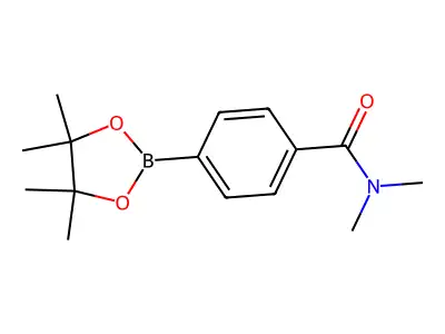 N,N-dimethyl-3-(4,4,5,5-tetramethyl-1,3,2-dioxaborolan-2-yl)benzamide structure