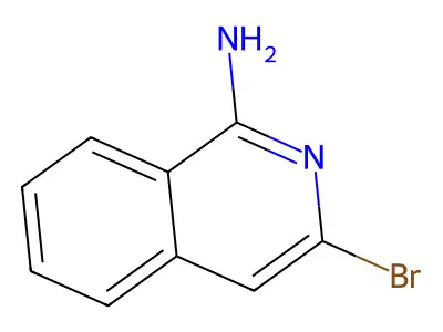 3-Bromoisoquinolin-1-amine structure