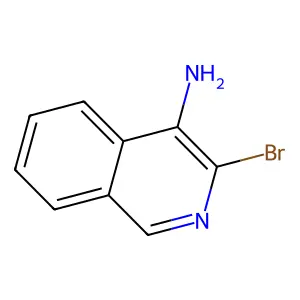 3-Bromoisoquinolin-4-amine structure
