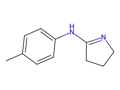 (4,5-Dihydro-3H-pyrrol-2-yl)-p-tolyl-amine structure