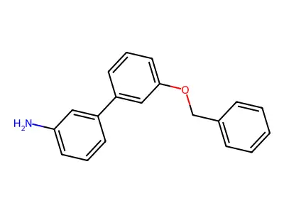 3-[3-(Benzyloxy)phenyl]aniline structure